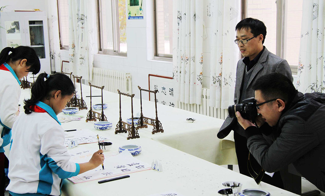 淮南常州书法教育微网站开发案例